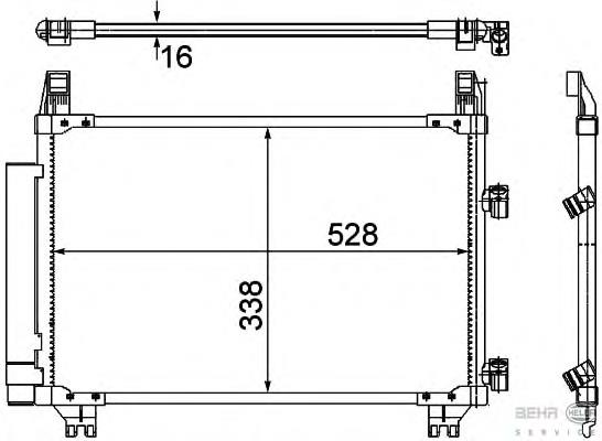 Radiador de aparelho de ar condicionado NPS T526A16 preço, a partir de 106,62 USD