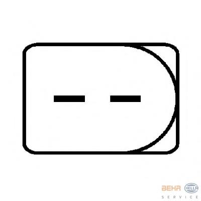 Compressor de aparelho de ar condicionado 8FK351316851 HELLA