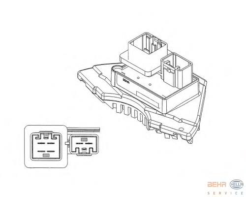 Compre 8693262 Volvo Resistor (resistência) de ventilador de forno (de aquecedor de salão)