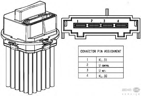 Compre 2048707710 Mercedes Resistor (resistência) de ventilador de forno (de aquecedor de salão)