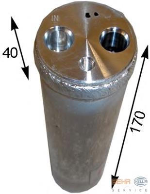 Tanque de recepção do secador de aparelho de ar condicionado KTT120146 Thermotec