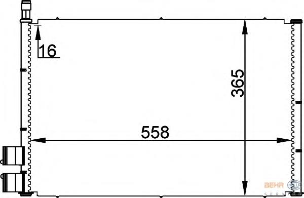 Radiador de aparelho de ar condicionado Ford 1672022 preço, a partir de 72,52 USD