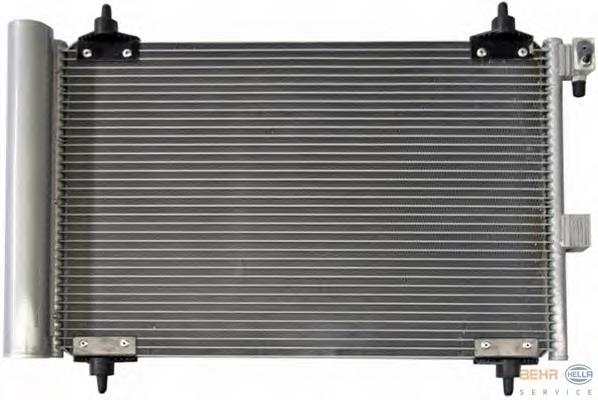 Radiador de aparelho de ar condicionado E163236 Peugeot/Citroen