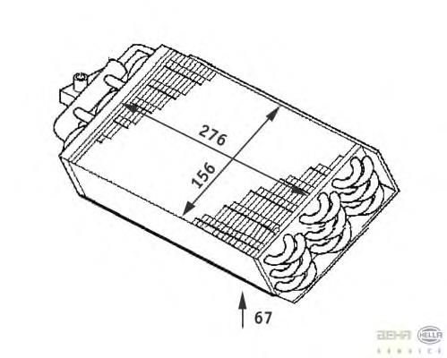 Compre 64518398840 BMW Vaporizador de aparelho de ar condicionado