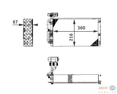 Vaporizador de aparelho de ar condicionado Frig AIR 70430018 preço, a partir de 163,94 USD