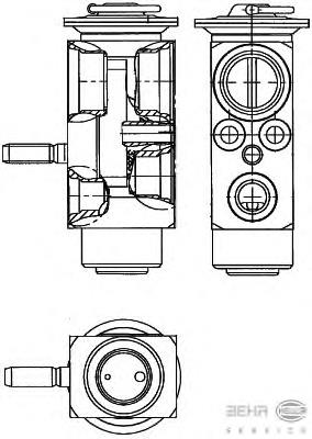 Compre A4518350072 Mercedes Válvula TRV de aparelho de ar condicionado