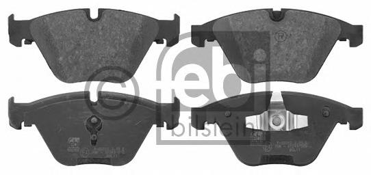 Compre 34112288869 BMW Sapatas do freio dianteiras de disco