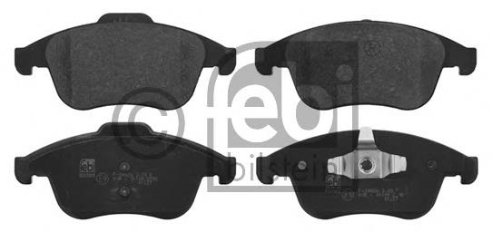 440608746R Renault (RVI) Sapatas do freio dianteiras de disco