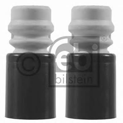 Pára-choque (grade de proteção) de amortecedor dianteiro + bota de proteção 42000 Metalcaucho