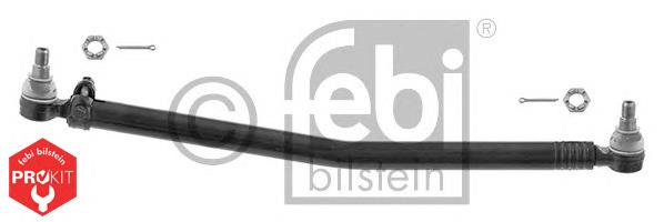 26575 Febi Tração de direção de suspensão dianteira longitudinal