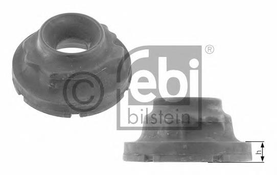 Espaçador (anel de borracha) da mola traseira superior STC T451015