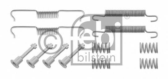 Kit de montagem das sapatas traseiras de tambor A1644200720 Mercedes