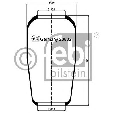 Compre 81436010121 MAN Coxim pneumático (suspensão de lâminas pneumática) do eixo