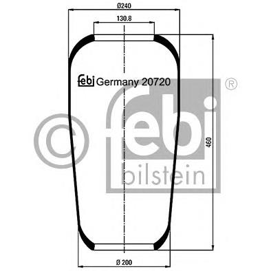 Coxim pneumático (suspensão de lâminas pneumática) do eixo MAN 81436010033 preço, a partir de 39,03 USD