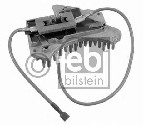 Resistor (resistência) de ventilador de forno (de aquecedor de salão) 665148 ERA
