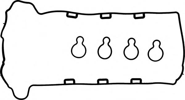 Vedante da tampa de válvulas de motor, kit Opel 12584084