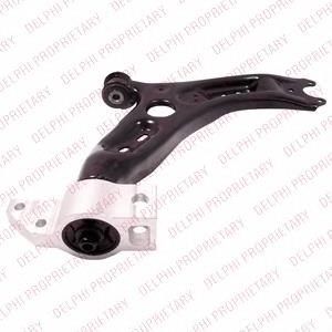 1K0407152Q VAG Braço oscilante inferior direito de suspensão dianteira