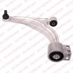 13463244 Opel Braço oscilante inferior esquerdo de suspensão dianteira