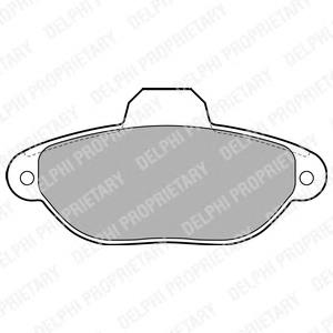 Compre 2612846 Ford Sapatas do freio dianteiras de disco