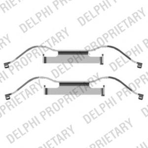 Kit de reparação das sapatas do freio 7H0615295 VAG
