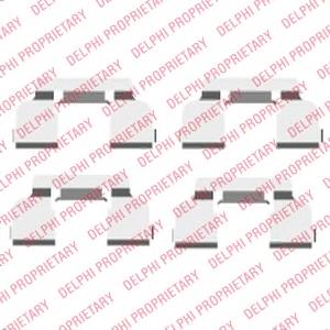 Compre 410271417R Renault (RVI) Kit de molas de fixação de sapatas de disco dianteiras