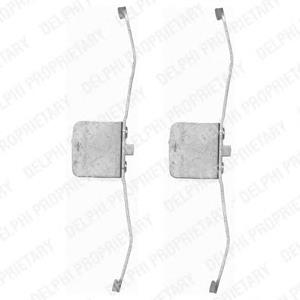 Kit de molas de fixação de sapatas de disco dianteiras VAG 4F0615269