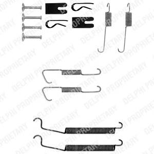 Kit de reparação das sapatas do freio Peugeot/Citroen 430863 preço, a partir de 8,86 USD