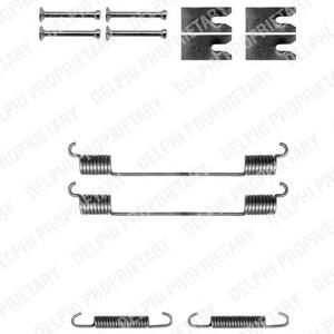 LY1310 Delphi Kit de montagem das sapatas traseiras de tambor