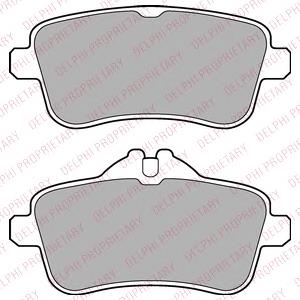 Compre A0064204020 Mercedes Sapatas do freio traseiras de disco