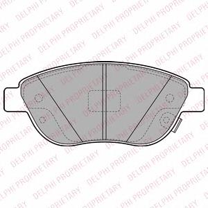 PA0015AF Japan Parts Sapatas do freio dianteiras de disco