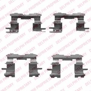 Compre 049470D010 Toyota Kit de molas de fixação de sapatas de disco dianteiras