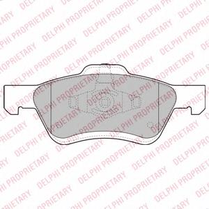 5U2Z2V001M Ford Sapatas do freio dianteiras de disco