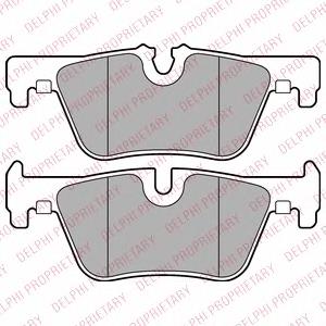 34206799809 BMW Sapatas do freio traseiras de disco
