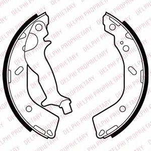 Sapatas do freio traseiras de tambor Hyundai/Kia 583050XA00 preço, a partir de 23,59 USD