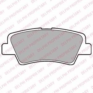 Sapatas do freio traseiras de disco Hyundai/Kia 58302A5B30