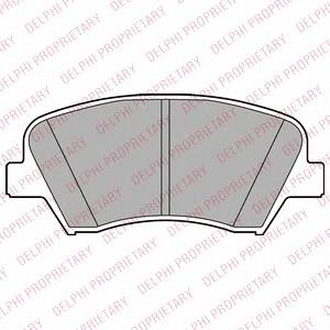 58101A4A17 Hyundai/Kia Sapatas do freio dianteiras de disco