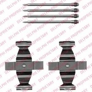 Kit de molas de fixação de sapatas de disco dianteiras Mercedes A0004219891 preço, a partir de 22,56 USD