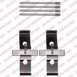 Compre 8J0698269 VAG Kit de molas de fixação de sapatas de disco dianteiras