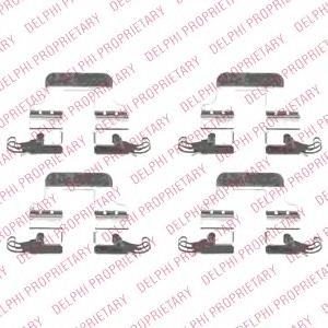 Kit de reparação das sapatas do freio VAG 8K0615231