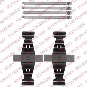 Compre A0014210991 Mercedes Kit de molas de fixação de sapatas de disco dianteiras