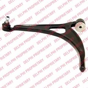TC1439 Delphi Braço oscilante inferior esquerdo de suspensão dianteira