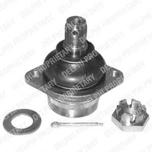Suporte de esfera inferior de suspensão traseira Japan Parts TIL002