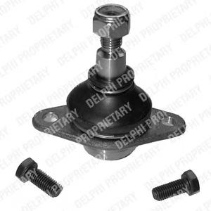 TC350 Delphi Suporte de esfera inferior de suspensão traseira