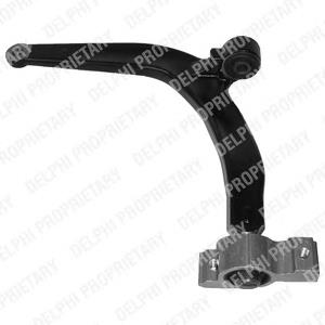 Braço oscilante inferior esquerdo de suspensão dianteira 3520C0 Peugeot/Citroen