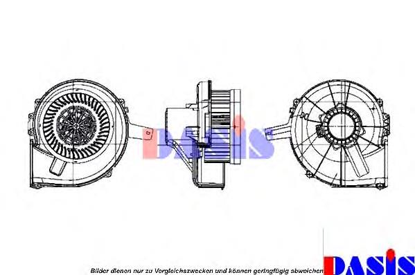 Motor de ventilador de forno (de aquecedor de salão) VAG 6Q2819015H preço, a partir de 102,54 USD