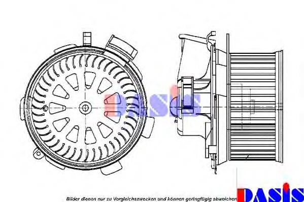 Motor de ventilador de forno (de aquecedor de salão) Kale 343530