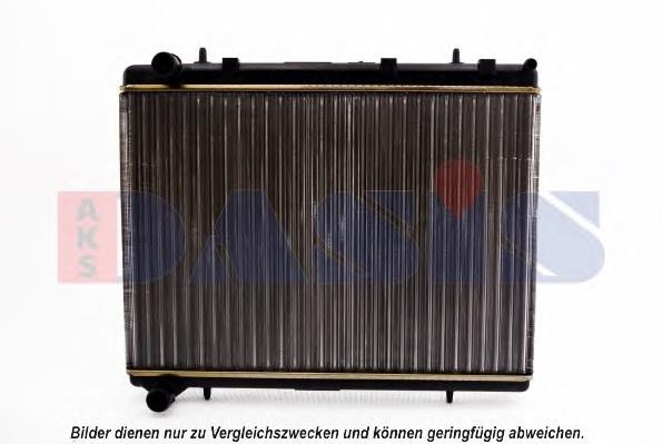 Radiador de esfriamento de motor 1330W4 Peugeot/Citroen