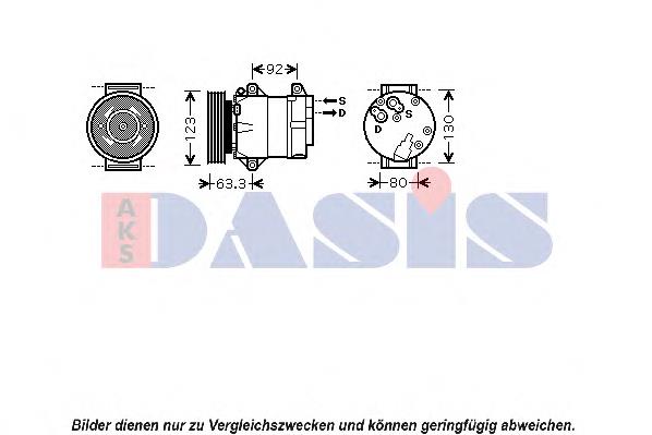 851560N Dasis Compressor de aparelho de ar condicionado