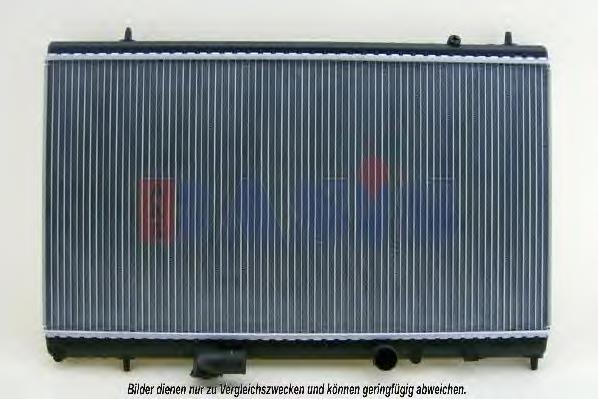 Radiador de esfriamento de motor VALEO 735068