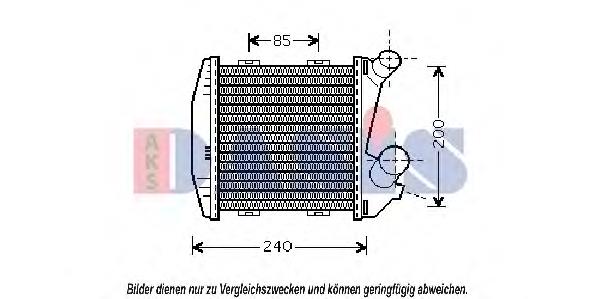 Compre Q0002490V007000000 Mercedes Radiador de intercooler